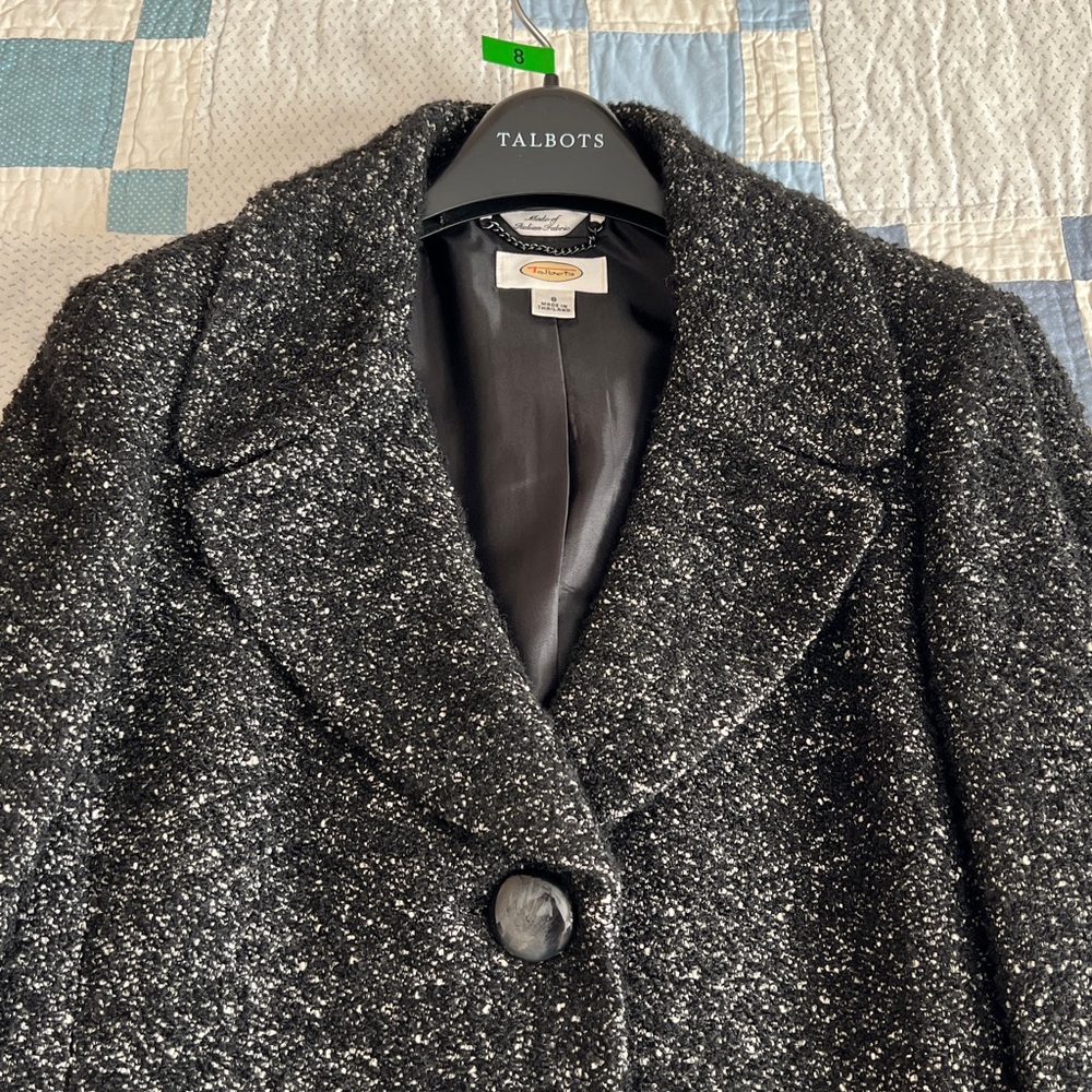 Talbots Winter Coat Fabric made in Italy
